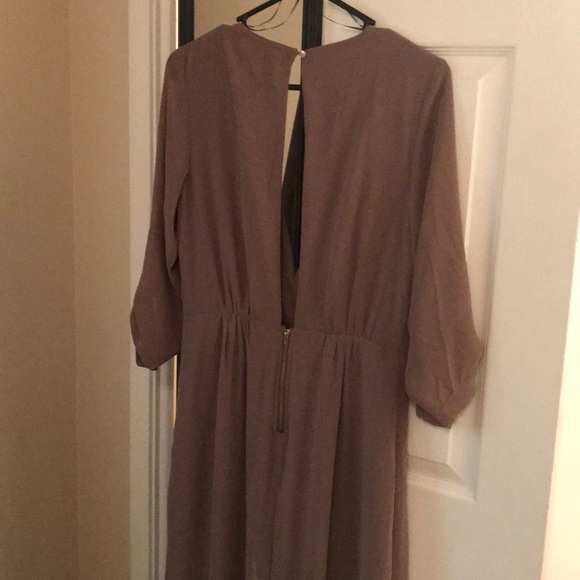 Tan Romper Dress! - Picture 2 of 4